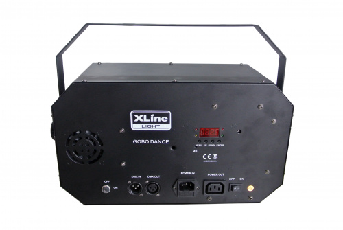 XLine Light GOBO DANCE Светодиодный прибор, 8х3 Вт RGBW GOBO CREE LED, 8х3 Вт RGBA WASH LED фото 8