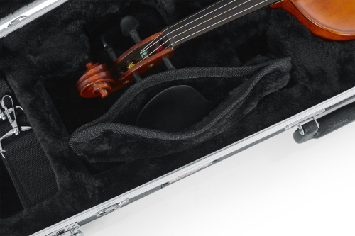 GATOR GC-VIOLIN 4/4 пластиковый кейс для полноразмерной скрипки, чёрный фото 5