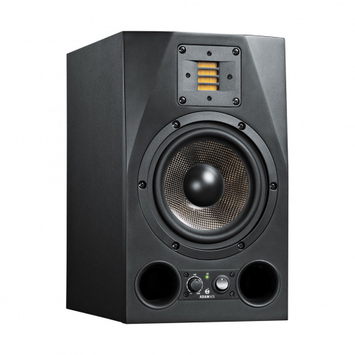 ADAM A7X Активный 2-х полосный студийный аудио монитор, ленточный X-ART ВЧ драйвер 2", Carbon Fiber