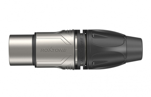 ROXTONE RX3F-NS Разъем cannon кабельный 1шт., мама 3-х контактный, цвет: серебро, каждый разьем в блистере, фото 3