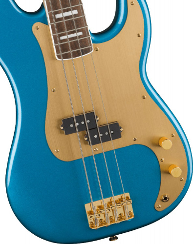 SQUIER 40th ANN P Bass LRL Lake Placid Blue бас-гитара, цвет голубой фото 3