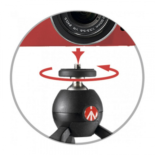 Zoom MTPIXI настольный штатив / ручной держатель (Manfrotto Pixi Mini Tripod) фото 6