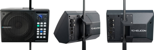 TC HELICON VOICESOLO FX150 персональный монитор с встроенным вокальным процессором эффектов, креплением на микрофонную стойку, 150 Вт (класс D), динам фото 7