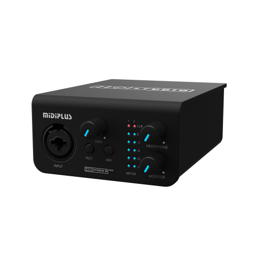 Midiplus Studio M pro OTG аудиоинтерфейс USB, 1 вход 2 выхода c OTG фото 3