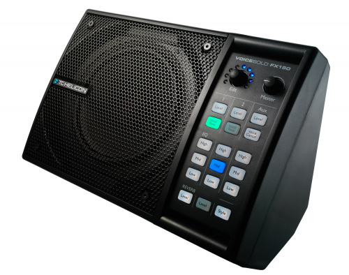 TC HELICON VOICESOLO FX150 персональный монитор с встроенным вокальным процессором эффектов, креплением на микрофонную стойку, 150 Вт (класс D), динам фото 2