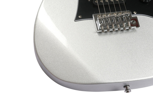 Bosstone SR-06 ML+Bag Гитара электрическая, 6 струн цвет серебряный фото 7