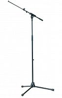 K&M 21080-300-55 Soft Touch микрофонная стойка "журавль", в 92-163 см, дл "плеча" 42-72 см, складная