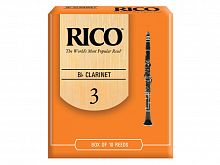 Rico RCA1030 трости для кларнета Bb, RICO (3), 10шт.в пачке