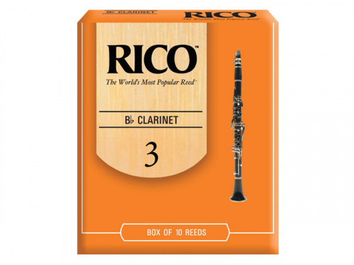 Rico RCA1030 трости для кларнета Bb, RICO (3), 10шт.в пачке