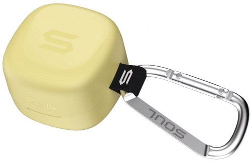 SOUL S-NANO Yellow Вставные беспроводные наушники. 1 динамический драйвер. Bluetooth 5.0, частотный диапазон 20 Гц - 20 кГц, чувствительность 93 дБ, с фото 5
