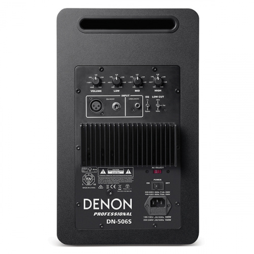 DENON DN-506S - 3-полосный активный монитор, 6.5"+5.25"+1", 50 Гц – 20 кГц, 160Вт фото 3