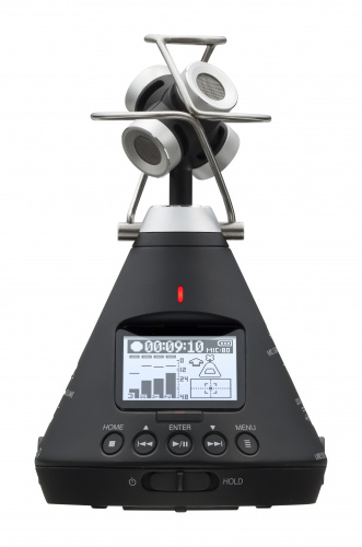 Zoom H3-VR Портативный рекордер для записи пространственного аудио фото 3