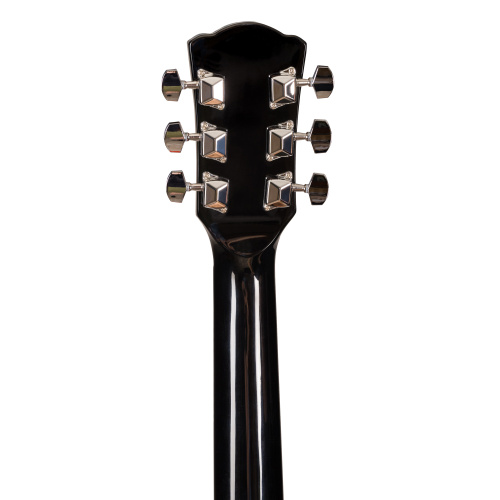 ROCKDALE Aurora D5 Gloss BK акустическая гитара дредноут, цвет черный, глянцевое покрытие фото 8