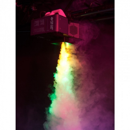 American DJ Fog Fury Jett PRO высокоскоростной вертикальный дымогенератор, который создает многоцветный дым фото 4