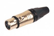 Xline Cables RCON XLR F 17 Разъем XLR-F кабельный никель 3pin Цвет: хром