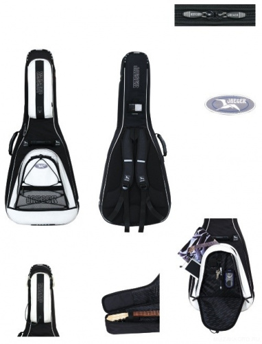 GEWA Jaeger CUSTOM E-guitar чехол для электрогитары, водоустойчивый, уплотнитель 30 мм, рюкзак