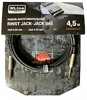 Xline Cables RINST JACK-JACK 045 Кабель инструментальный 2xJack 6,35mm mono длина 4.5м