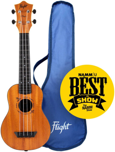 FLIGHT TUS 53 MAH укулеле Travel, сопрано, пластик