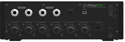 MACKIE ProDX8 8-канальный цифровой аудио микшер с Bluetooth управлением фото 2