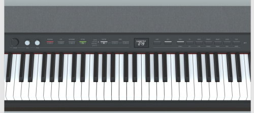 Kurzweil KA P1 LB Цифровое пианино, 88 молоточковых клавиш, полифония 256, цвет чёрный фото 3