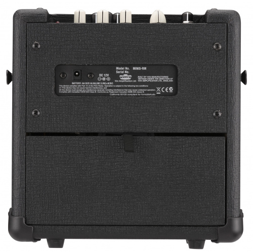 VOX MINI5 RHYTHM портативный комбоусилитель, 5Вт, динамик 6,5', цвет черный фото 5