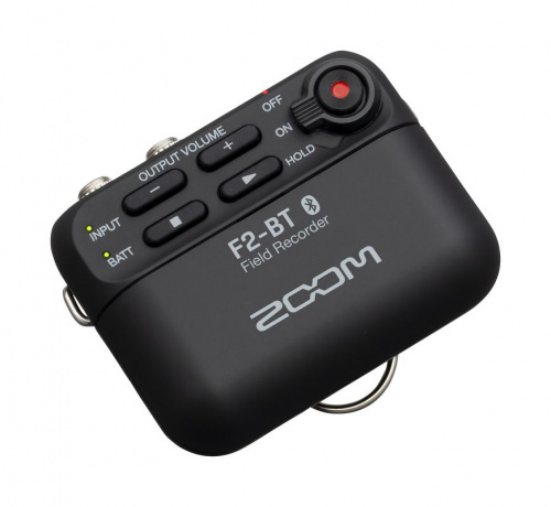 Zoom F2-BT/B полевой стереорекордер Bluetooth чёрный цвет фото 3