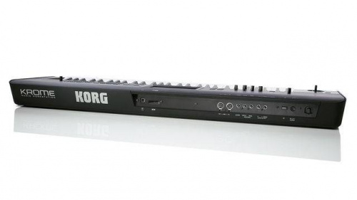 KORG Krome-61 клавишная рабочая станция, 61 клавиша, система синтеза EDS-X (Enhanced Definition Synthesis-eXpanded), максимальная полифония 120, 3,8 Г фото 2