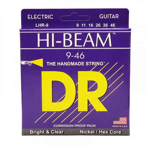 DR LHR-9/46 HI-BEAM струны для электрогитары 9 46