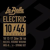 LA BELLA HRS-R струны 10-46 сталь, обм. никель