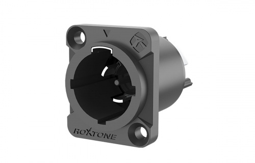 ROXTONE RAC3MPWP+DCPM Разъем панельный типа powercon, пыле и влаго защищенный(IP65)+силиконовая загл фото 2