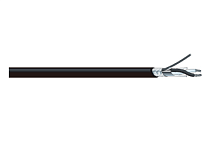 Canare DMX203 DMX кабель, 6 мм, чёрный