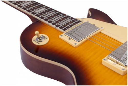 JET JL-500 VS электрогитара, Les Paul, корпус красное дерево, HH, цвет VS фото 12