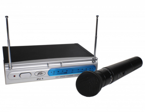 Peavey PV-1 V1 HH 214.500MHZ Одноканальная радиосистема VHF-диапазона, ручной микрофон в комп
