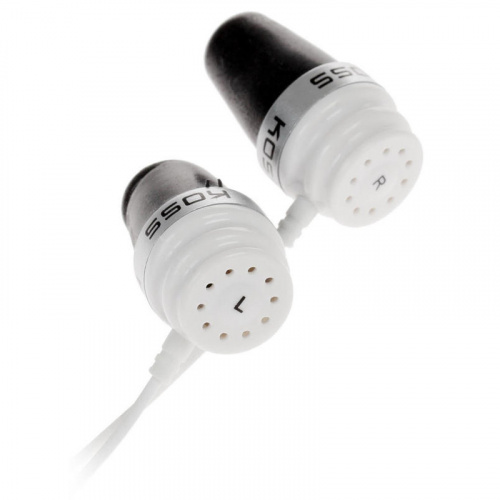 KOSS Spark Plug W White Вставные наушники. Частотный диапазон 10 Гц - 20 кГц, чувствительность 112 дБ, сопротивление 16 Ом фото 3