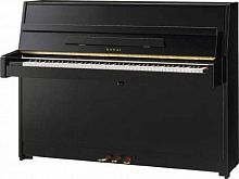 Kawai пианино K15E M/PEP, чёрное полированное, высота 110см.