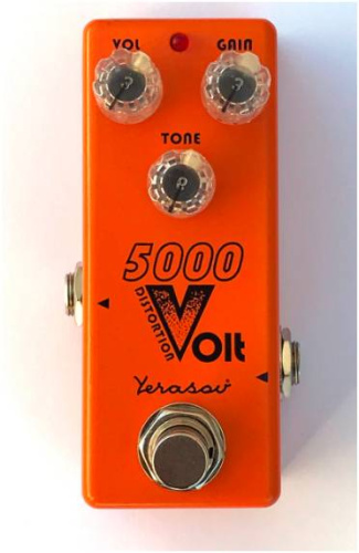 YERASOV Гитарная педаль 5000 Volt mini Distortion