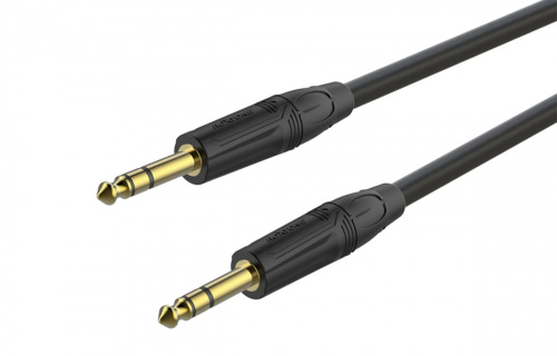 ROXTONE GMJJ200/10 Инструментальный кабель, 6.5mm, 6,3mm stereo Jack – 6,3mm stereo Jack, 10м