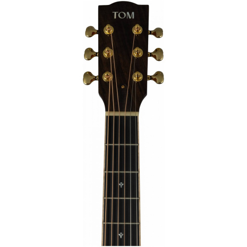 TOM GA-C3 акустическая гитара в корпусе гранд аудиториум с вырезом, верхняя дека массив ели, кор фото 15