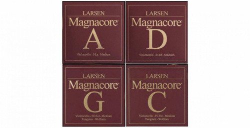 LARSEN Magnacore струны для виолончели 4/4, среднее натяжение (639505)