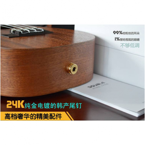 X2 DOUBLE A2U пьезозвукосниматель для укулеле с микрофоном, регуляторы громкости и микрофона фото 14