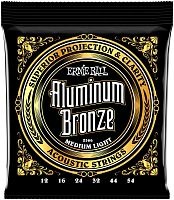 Ernie Ball 2566 струны для акуст.гитары ALUMINUM BRONZE MEDIUM LIGHT(12-16-24w-32-44-54)