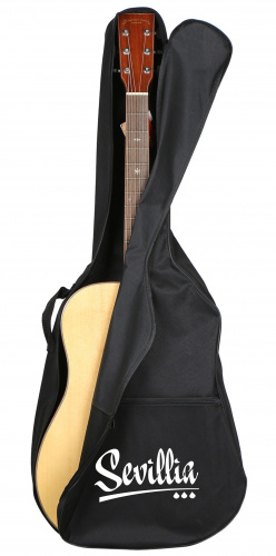 Sevillia GB-A41 BK Универсальный чехол для классической и акустической гитары 41" цвет черный