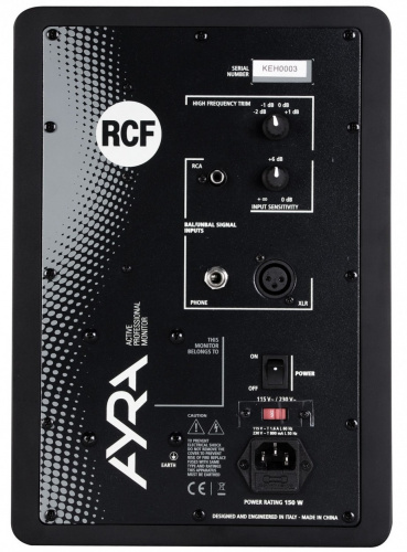 RCF Ayra 5 (13041005) Активный студийный двухполосный монитор 5"+1", 55 Вт. фото 2