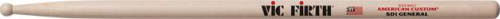VIC FIRTH AMERICAN CUSTOM SD1 General барабанные палочки, клен, деревянный наконечник