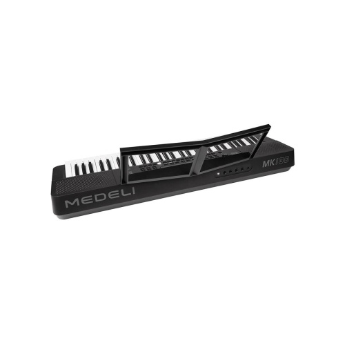 Medeli MK100 синтезатор, 61 клавиша, 64 полифония, 480 тембров, 160 стилей, вес 4 кг фото 3