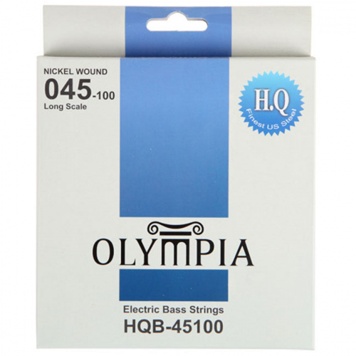 Olympia HQB 45100 Струны для бас-гитары, Nickel wound, 45-100