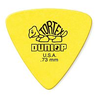 Dunlop 431P073 Tortex Triangle 6Pack медиаторы, толщина 0.73 мм, 6 шт.