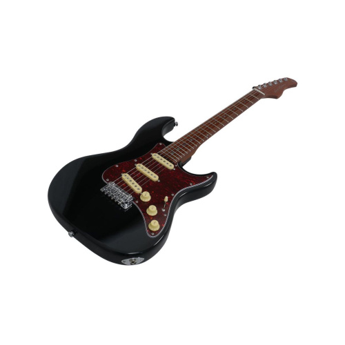 Sire S7 Vintage BK электрогитара с чехлом, форма Stratocaster, SSS, цвет черный фото 2