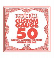 Ernie Ball 1150 струна для электро и акустических гитар. Сталь, калибр .050