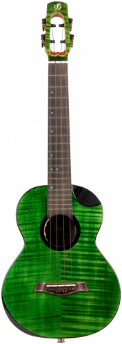 FLIGHT COMET TENOR EQ-A Green Укулеле тенор фото 3